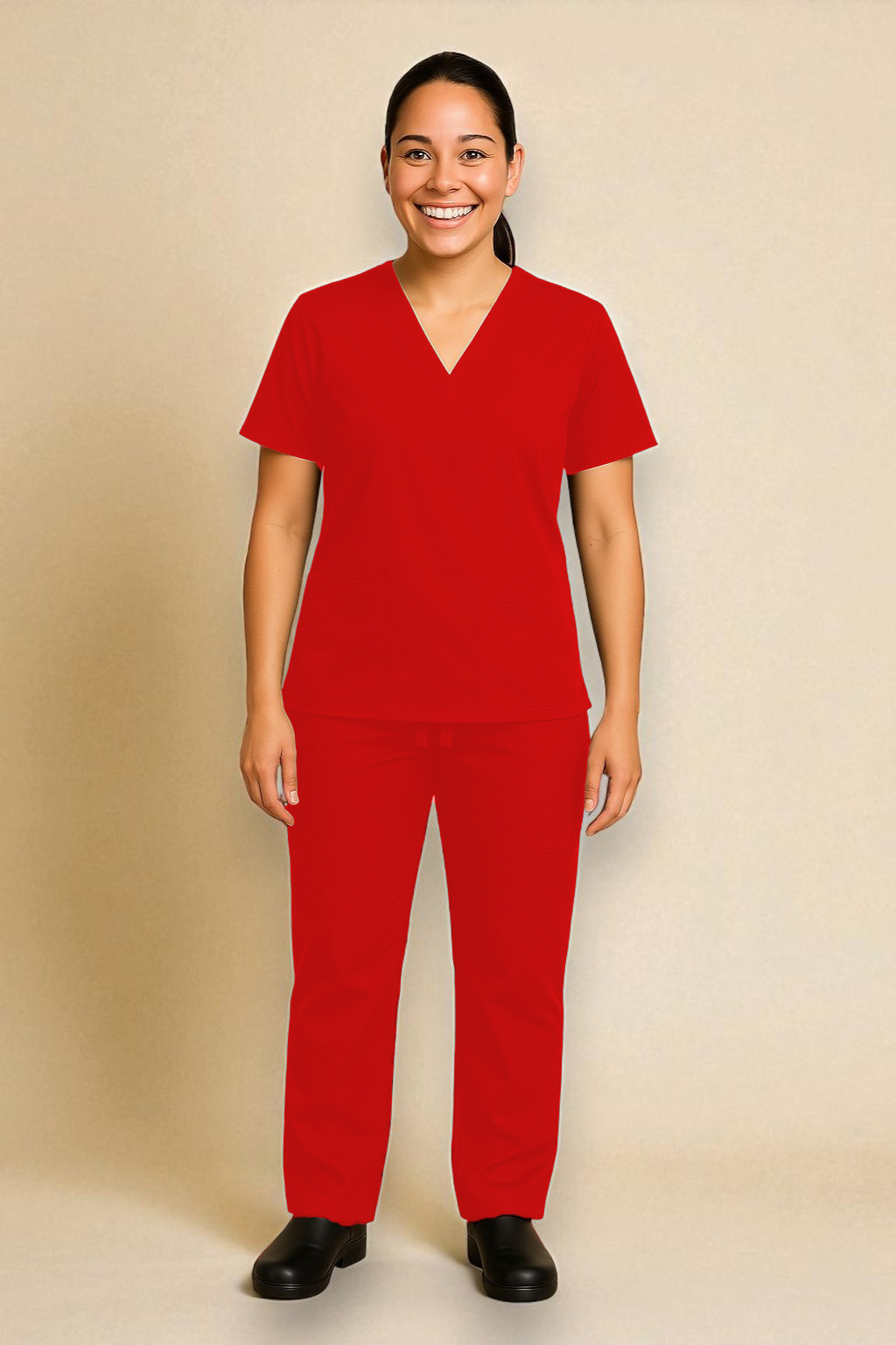 FortisPro Luxe™ Gender Neutral 4 Pocket Scrub Set - Image 5