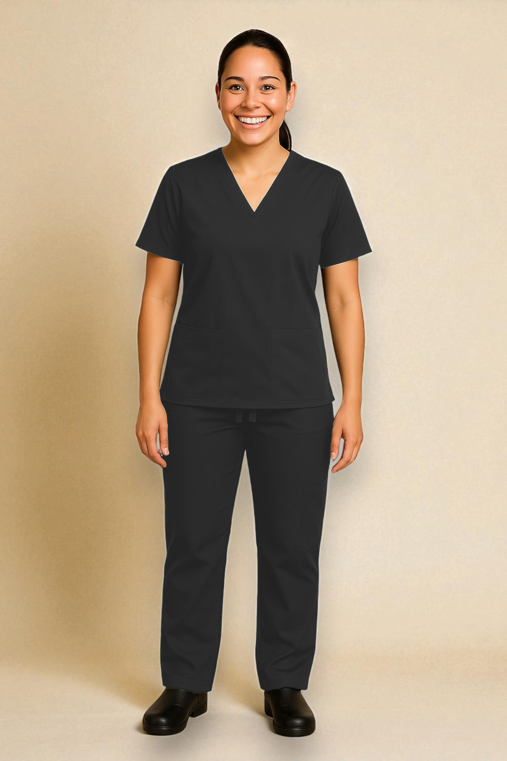 FortisPro Luxe™ Gender Neutral 4 Pocket Scrub Set - Image 9