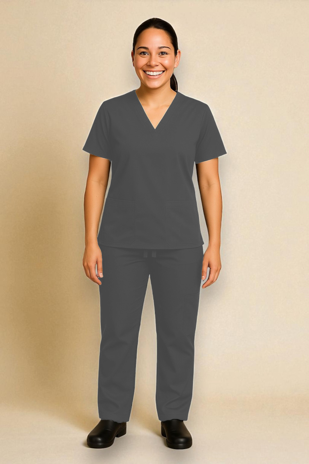 FortisPro Luxe™ Gender Neutral 4 Pocket Scrub Set - Image 10