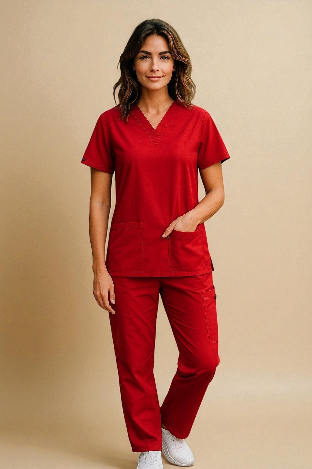 FortisPro Luxe™ Gender Neutral 4 Pocket Scrub Set