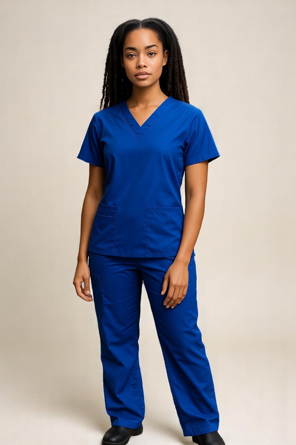 The FortisPro Luxe™ Premium 6 Pocket Scrub Set