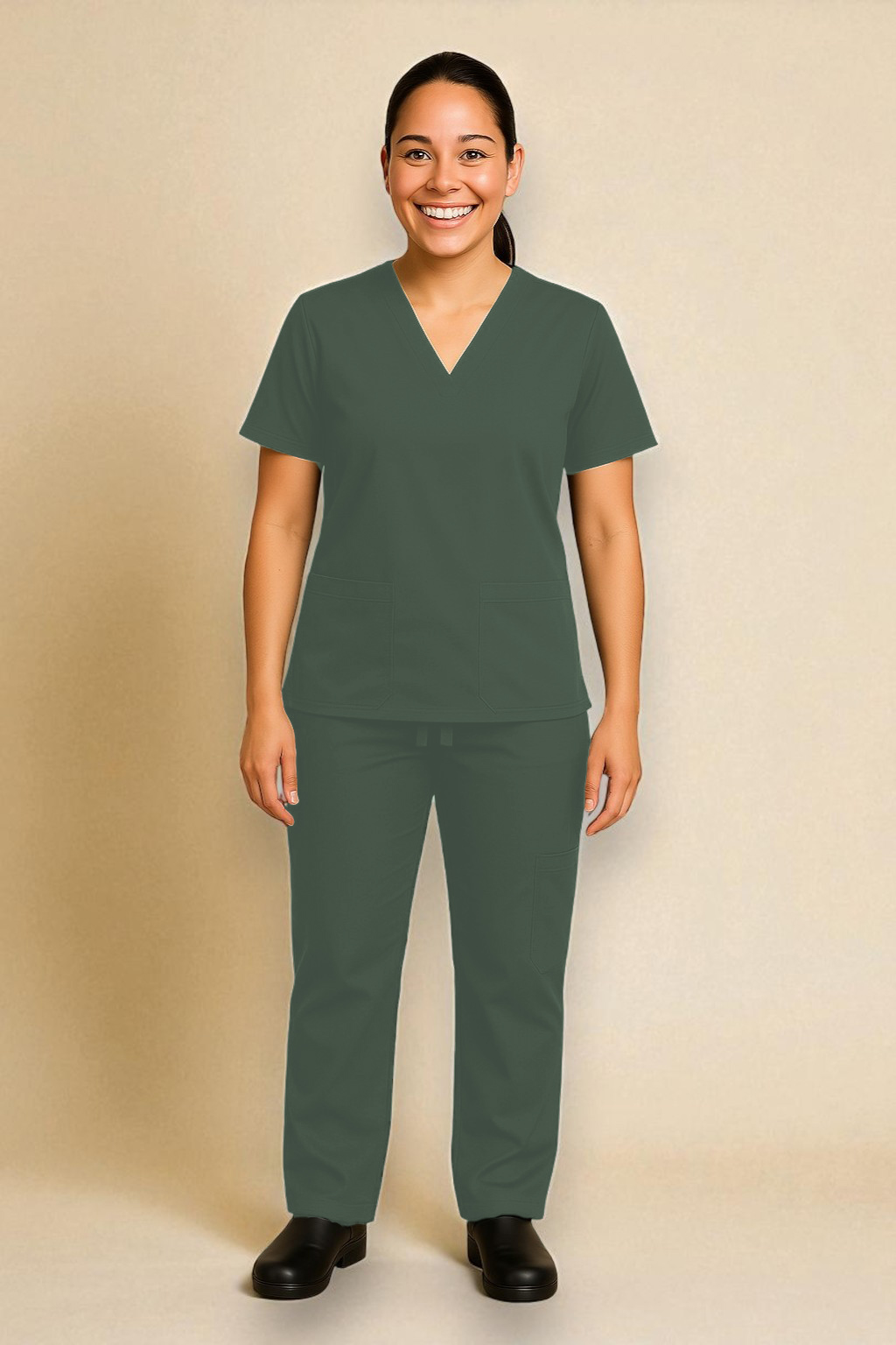 FortisPro Luxe™ Gender Neutral 4 Pocket Scrub Set - Image 11