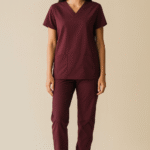 FortisPop Core Gender Neutral Jogger Scrub Set – 4 Pockets, Half Sleeves & Mid-Rise Fit