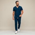 FortisPop Core Jogger 6 Pocket Scrub Set – Gender Neutral, Half Sleeve