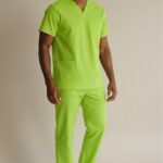 FortisPop Core 3 Pocket Scrub Set – 2-Pocket Top, 1-Pocket Pant, All-Day Ease